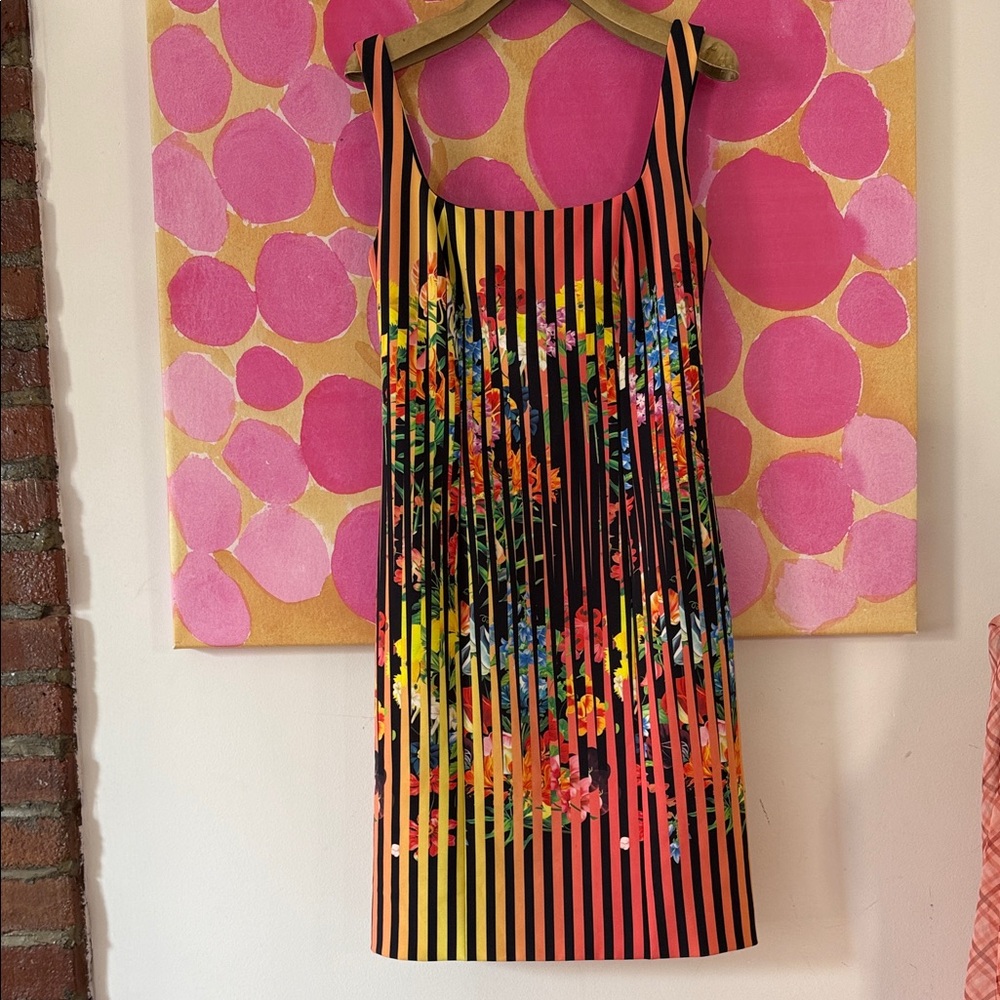 🧡 NEW MARY KATRANTZOU Computerized Floral 3D Dress